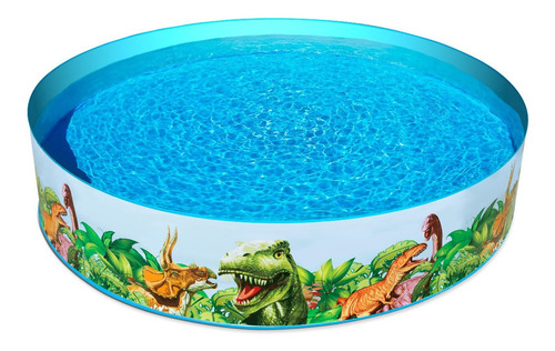 Piscina Niños Gigante Dinosaurios Rigida 244x 46cm Bestway