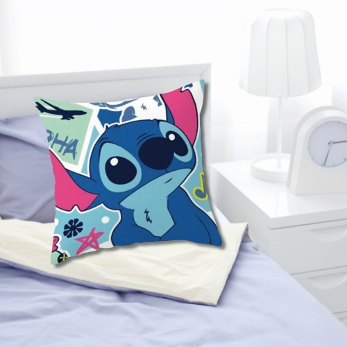 Cojín Almohada Lilo & Stitch Disney Dormitorio Infantil