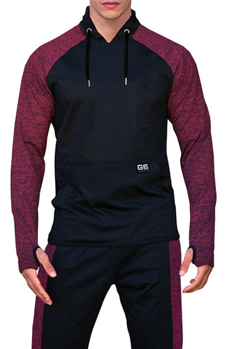 Buzo Deportivo Térmico C/ Capucha Hombre Running Crossfit G6