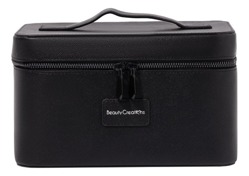 Bolsa Maquillaje Cosmetiquera Train Case Beauty Creations Color Negro