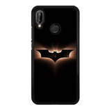 Funda Protector Para Huawei Batman Dc Comics Logo Negro