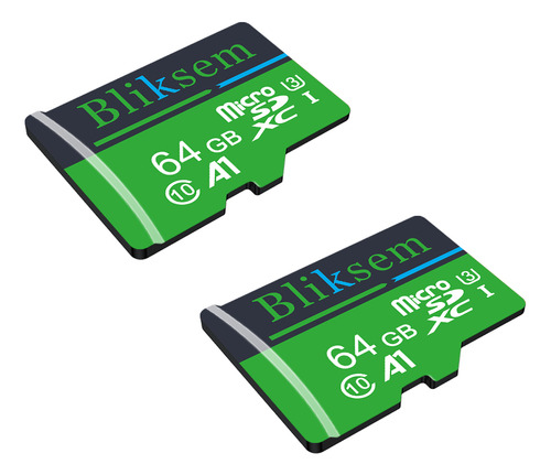 Tarjetas De Memoria Bliksem Micro Sd Clase U3 10, Negro Y Ve