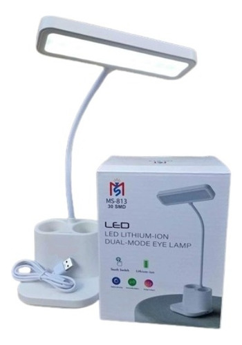 Lampara Led Flexible Escritorio Recargable Usb Con Lapicero