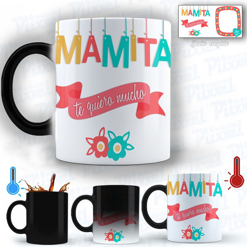 El Mejor Regalo Para Mamá 10 De Mayo Taza Magica Modelo 15