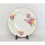 Plato Taza De Cafe Porcelana Sutherland England Bouquet Flor