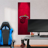 Cuadro Grande 30x80 Cm Nba Basquet Miami Heat