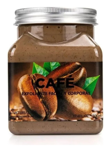 Exfoliante Corporal Y Facial De Café 500 Gr 