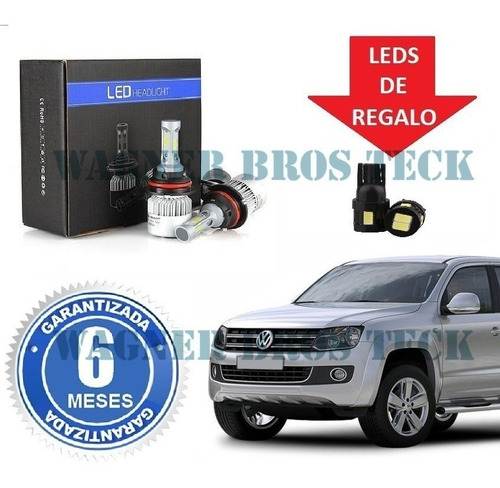 Kit Luces Led Cree Hb4 H7 O H1 Vw Amarok 16.000 Lms Promo