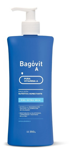 Bagovit A Emulsion Piel Extra Seca 350g