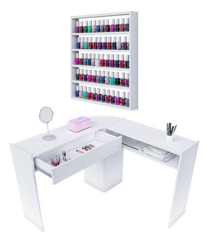 Mesa Manicure Studio Nail Designer + Expositor De Esmaltes  