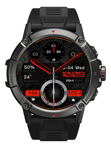 Reloj Inteligente Smartwatch Zeblaze Ares 3 Ips Negrox