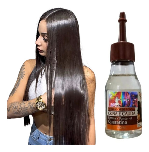 Cabelo Efeito Espelho Sérum Poderoso Crescimento  