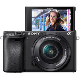  Câmera Sony A6400 + Lente E Pz 16-50mm F/3.5-5.6 Oss