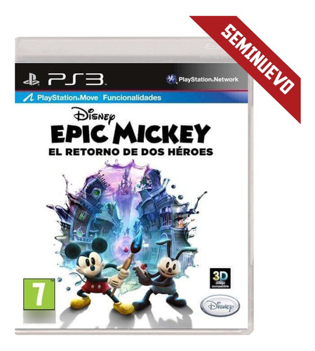  Juego Epic Mickey 2 The Power Of Two Ps3 Usado Fisico