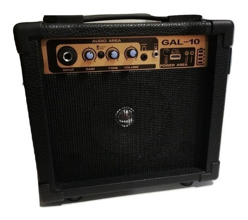 Amplificador Guitarra Parquer 10w Con Bateria Gal-10 Cuota