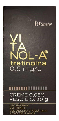 Vitanol A Tretinoína Creme 0,5mg/g Mancha Melasma Acne Rugas