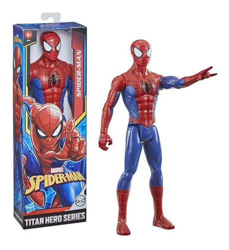 Muñeco Spiderman Marvel Hasbro Titan Hero 30cm Original