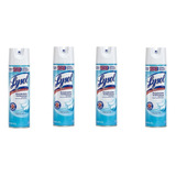 Lysol Desinfectante Sanitizante 475 G Paquete De  4 Piezas 