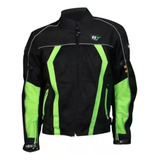 Chamarra Deportiva R7 Racing Verde R7-301 Textil