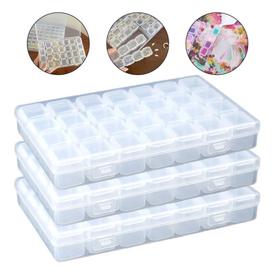 3 Caja Organizadora De Almacenamiento Colores 28 Divisiones | MercadoLibre
