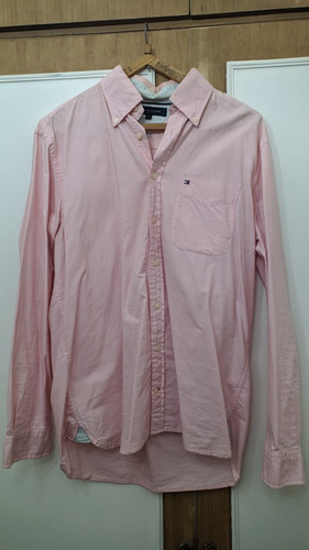 Camisa Tommy Talle M Rosa 