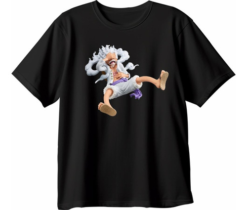 Playera One Piece Nika Gear 5 Figura Anime