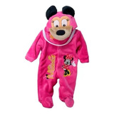 Mameluco Pijama Para Bebe De Minnie Mouse, 