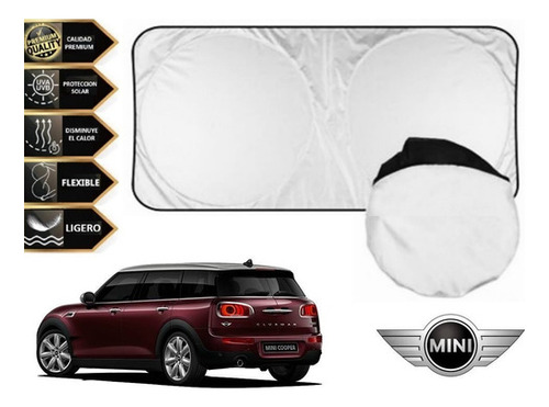 Protector Cubresol Con Ventosas Mini Cooper Clubman 2020