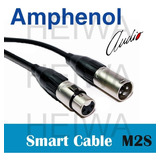 Cabo 3m Microfone Balanceado Xlr Smart Cable Amphenol 2549