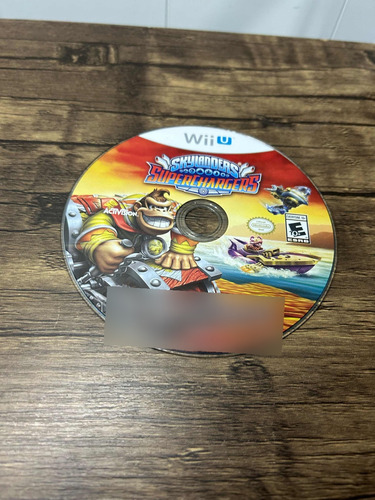 Skylanders Superchargers Wii U Original Solo Disco