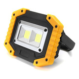 30w 2 Cob Led Portátil Portátil Recargable Luz De Trabajo