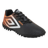 Botines De Futbol Umbro Warskin Tf Negro Solo Deportes