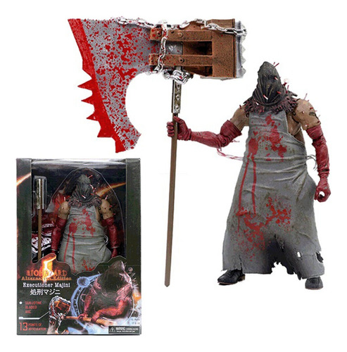 Resident Evil 5 Biohazard Executioner Majini Acción Figura 