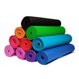 Colchoneta Mat Yoga 6mm 180x65cm Pilates Fitness Gym Impacto