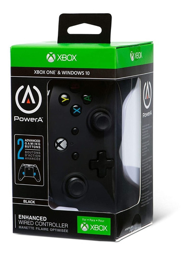 Wired Controller Power A Xbox One - Black - Sniper