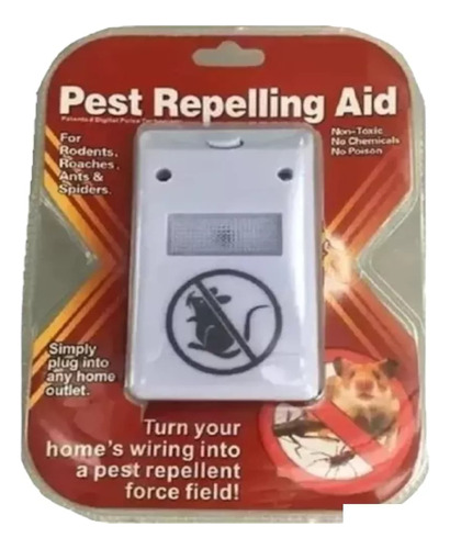 Repelente Ultrasónico De Ratones Insectos Pest Repelling