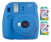 Fujifilm Instax Mini 9 (azul) + Paquete De Película Doble (4