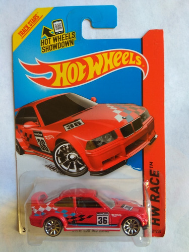 Hot Wheels Bmw E36 M3 Race Rojo Gg2