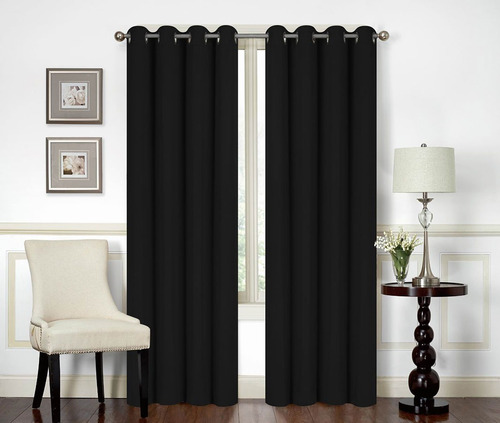 Cortinas Blackout Lisas 2.90m De Ancho X 2.70m De Largo