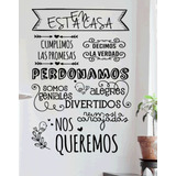 Vinilos Decorativos Cocina Frase Reglas De La Casa Grande 1