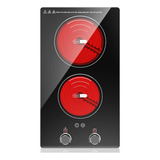 Electric Cooktop 110v Electric Stove Top With Knob Control 9