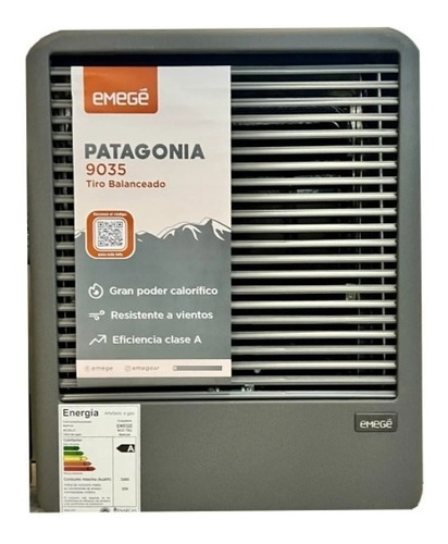 Calefactor Tiro Balanceado Emege Patagonia 3500 Multigas 