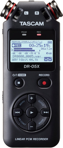 Gravador Voz Tascam Dr-05x Digital Audio Portátil Mp3 