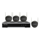 Kit De Video Vigilancia Wifi 4 Megapixeles Con Disco Duro 