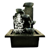 Fuente De Agua Ganesh 27cm Mediana Cascada Deco Zen Zn Ct