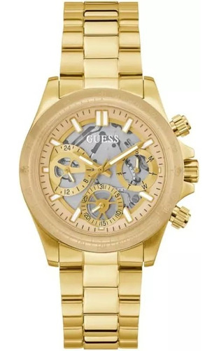 Reloj Guess Dama Gw0557l1 Dorado