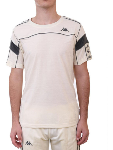 Remera Kappa Hombre Beige