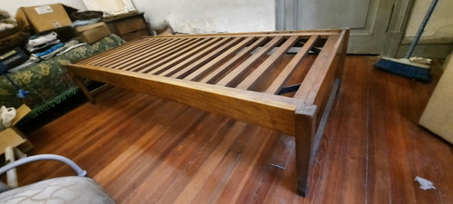 Cama Madera Maciza Guatambu Reforzada