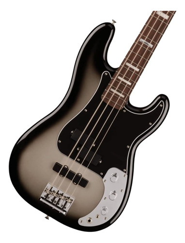 Fender Troy Sanders Precision Bass, Silverburst, Diapasón De