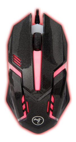 Mouse Gamer Usb Kolke Predator Kgm-104 Pc Notebook Luces Usb Color Negro